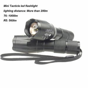 Night hiking LED flashlight super bright with 200m lighting distance Multifunction with USB Power bank emergency led flashlight on Sale