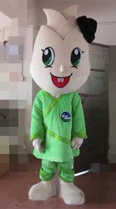2018 Rabat Factory Sprzedaż Head Bamboo Shoot Maskotki Kostium dla dorosłych do noszenia