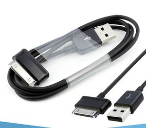 Adaptateur de câble de câble de chargeur de données USB M M M Cabo Kabel pour Samsung Galaxy Tab Tablette P1000 P1010 P7300 P7310 P7500 P7510