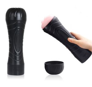 Masturbador masculino Brinquedo Do Sexo Buceta Ass Blow Job Stroker brinquedo Sex Vagina produtos Do Sexo Para homens masturbador elétrico D18110607