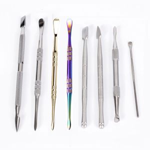 top popular e-Cig Accessories Stainless Steel vape Dabber Tool Concentrate Wax Oil Vape Pick Tool For Wax BHO Honey Dry Herb dab Tool Skillet AGO G5 2023