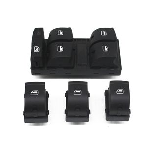 AUDI A3 Için 4 Adet / grup Pencere Master Kontrol Anahtarı Düğmesi Set A6 Quattro S6 Q7 RS6 4F0 959 855 4F0959851