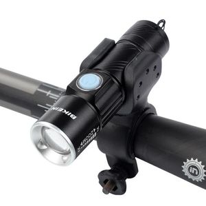 Vattentät cykellampor USB Uppladdningsbar MTB Framljus Bike LED strålkastare Batterilampa Ridning Cykling Lampa Cykeltillbehör