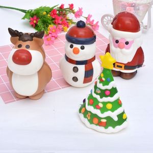 Squishy Kawaii Christmas Zabawki Squishies Fukids Cute Slow Rising Cream Pachnących stresu Zabawki Decor Anti-Stres Zabawki Prezent