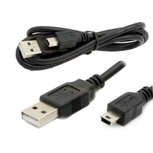 USB2.0 A till Mini B 5-pin 5 Pin V3 USB Laddningskabelkabel Ledning för MP3 MP4 Digitalkamera Data Charger Cables Adapter 80cm DHL FedEx EMS Free Ship