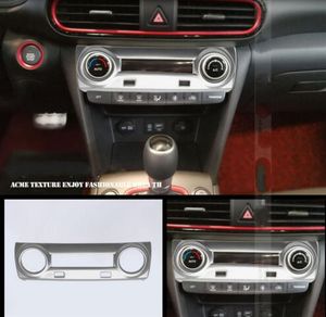 High quality Car internal handle bowl air vent decoration cover window lift switch cover A C switch cover for Hyundai Kona Encino