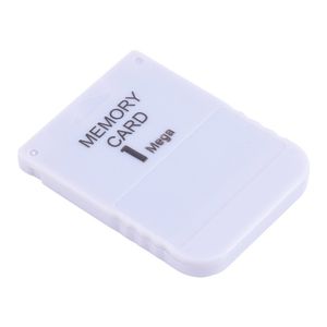 White 1MB 1M Memory Save Saver Card For Playstation One PS1 PSX Game System High Quality FAST SHIP
