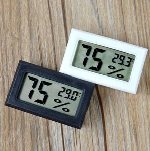 Inbäddad sondelektronisk hygrometer Digital temperatur Fuktighet Mätare Thermo Mini Display PET ELEKTRONISK TIRLESS Termometer LX4145
