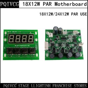 RGBW 4in1 18X12W LED PAR light Motherboard /24X12W led par Motherboard DMX 4/8 channel