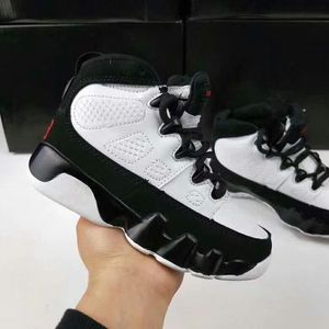 New 2018 Kids basketball shoes 9 Barons Bred Cool Grey Charcoal Johnny Kilroy Space Jam Wolf Grey 9s Children's designer sport Boys sneakers