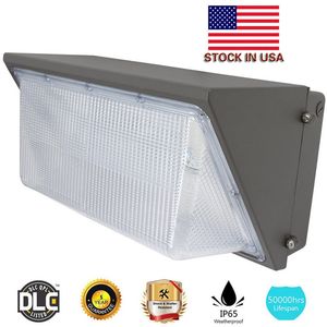 아웃 도어 램프 recessed 100W 120W 110lm / w LED가 개조 키트 벽 팩 전등 리드 shoebox 빛 주도 UL DLC