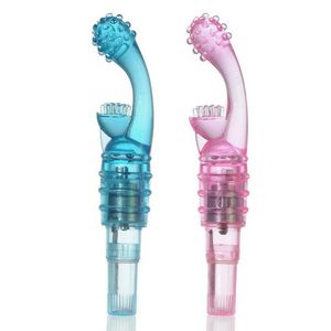 Il vibratore a corolla impermeabile rosa/blu danza sul clitoride e sulla vagina, il mini vibratore G Spot, i giocattoli del sesso del massaggiatore per le donne