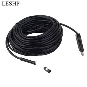 Freeshipping Waterproof Mobile Phone Endoscope 300000 Pixels CMOS Camera 15M 6 LED USB Borescope Handheld Camera Digital Inspection Camera