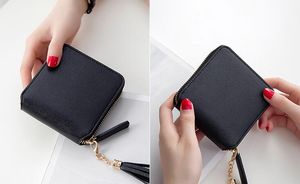 new ladies wallet female long section of Japan and South Korea students simple personality multi-functional thin wallet clutch bag.