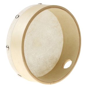 Ein Tamburin. großhandel-Tamburin natürliche Haut ohne Jingles Percussion Instrument Musical Toy Baby Bebe Zoll MUSIC
