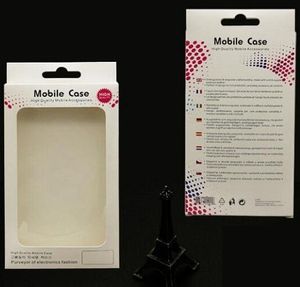 Retail Package Pack Box Plast Innerhållare för PU Läder Telefonväska iPhone X 7 8 Plus Galaxy S7 Edge S8 S9