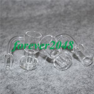 Rök Terp Vakuum Quartz Banger XL od 25mm Quart Nail 14mm 18mm Domeless Terps Slurper Up Oljebangers för rökning Vattenrör Riggar