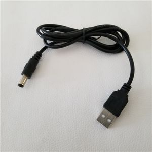 1pcs--5V usb 2.0 A to DC 5.5*2.1mm power charger cable cord wire