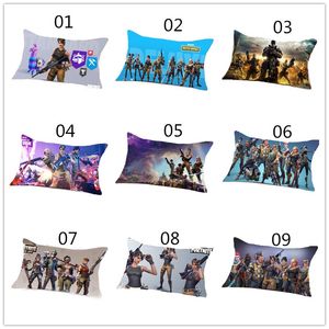 40cmx60cm One piece Game Fortnite Pillow Case Cover Cotton Standard Pillowcase Action Figure Gifts for Kids Party