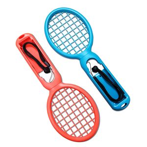 2pcs / set ABS Controller Grips Tennis Racket Handtag Hållare för Nintend Switch Joy-Con Aces Game Player Högkvalitativt snabbfartyg