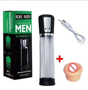 Electric Penis Vacuum Pump Stretcher Enlargement USB Rechargeable Automatic Cock Enlarger Erector Top Quality by DHL
