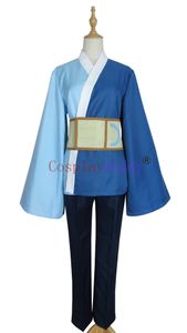 Anime Boruto Mitsuki Cosplay Kimono Costume, Son of Orochimaru Halloween Outfit