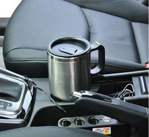 New Car heating cup 12v heating cup Electric Kettle Cars Thermal Heater Cups Boiling Water bottel Auto accessories 500ML+Cable