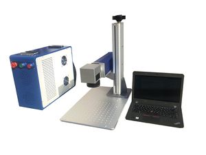 Tabletop 20W 30W Fiber Laser Marking Machine ,MAX Brand Resource . For Marking Metal And Stainless Steel Material