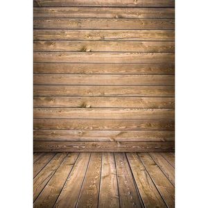 Brown Wood Photography Backdrop Vinyl Newborn Baby Shower Props Wooden Planks Wall Floor Kids Children Photo Studio Backgrounds