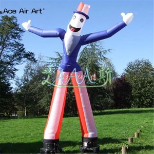 Riutilizzabile fly tube pubblicitario gonfiabile a doppia gamba ballerino d'aria Airblown Sky clown ballerino cielo fantoccio ballerino decorazione evento