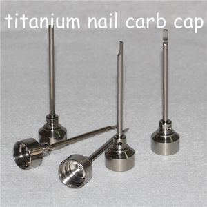 Hot Sale G2 Titanium Carb Cap Ferramenta para o sexo feminino feminino 14mm / 18mm Unhas Domeless GR2 Titanium unha Grau 2 titânio Ti Prego