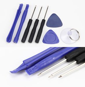Fai da te 8 in 1 Set di leve di apertura Kit Strumenti di smontaggio per iPhone X 8 7 6 Per Samsung Cacciavite Kit di strumenti di riparazione del telefono cellulare