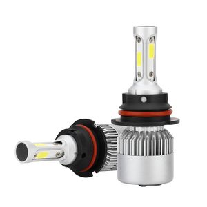 LED Car Headlight 9007 9004 Hi-Lo Beam COB Auto Led Headlight Bulb 72W 8000lm 6500K Headlamp for Toyota Honda Nissan BMW Mazda