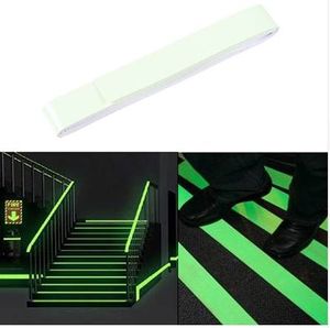 4M DIY Anti Slip Säkerhet Dekal Självhäftande Lysande Tapes Stripes Glöd i Dark Wall Sticker Fluorescerande Tapes Heminredning