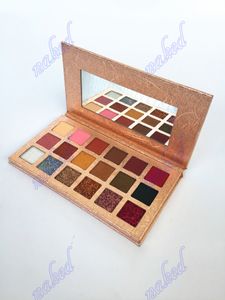 private label Color cosmetics matteshimmer makeup ombretto cosmetico 18 palette di ombretti a colori senza logo pack design