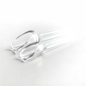 Nya 5-tums Quartz Dabber Diamond Shovels Wax Oil Dab Tool med XL XXL tjock kvarts hinkskyffel för Quartz Banger Nail