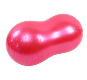 hot 90*45cm sports fitness gym exercise training yoga ball pilate explosion-proof peanut shape yoga boby balls