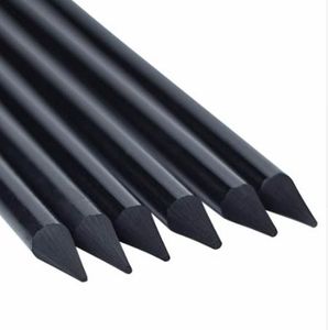 10st Woodless Pencil Set - Svart träkolpenna 7,2mm för teckning, skrivning, skuggning, färgning, mjuk penna inget trä, gåva till konstnärer