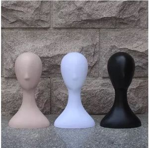 Fashionable High Level Female Plastic Mannequin Head Best Quality For Display Hat Wig