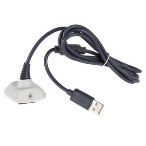 DC 5V USB Spela batteri Snabbladdningsladdning Kabelkabel Lead Kit för Microsoft Xbox 360 Trådlös spelkontrollkonsol