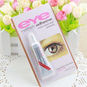 Eye Lash Makeup Adhesive Waterproof False Eyelashes Adhesives Glue White And Black Available F805-1 free ship