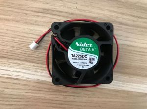 Orijinal NIDEC TA22DC M34313 - 16 24V 0.16A 6cm 6025 2 - tel frekans dönüştürücü fanı