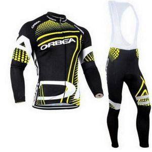 Новая команда Orbea Cycling Jerseys костюм MTB Bicycle Clothing Olde Olding осень с длинным рукавом Bicicleta Maillot Roupa Ropa de Ciclismo Y21031210