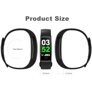 Smart armband Blood Oxygen Monitor Smart Wristwatch GPS Vattentät Sova Monitor Fitness Armband Smart Bracelet Call Larm för iOS Android