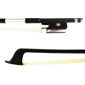 Ebony Frog Natural Horse Hair 4//4 Carbon Fiber Cello Bow