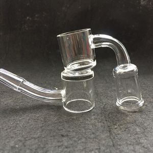 Reactor Core flat top banger OD 24mm short neck 4mm bottom 45 90 Degrees 10mm 14mm 18mm Male Female domeless nails for dab rig