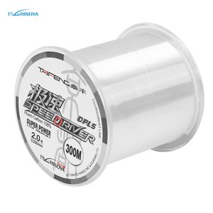 Tsurinoya t 300m 4 - 18 kg Przezroczystość Nylonowa linia połowowa Super silna 300m Nylon 66 MonoFilament Linia połowowa