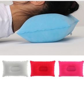 Portable Pillow road airbag inflatable two-way flowing Pillow camp beach car Airplane Hotel head rest bed sleep