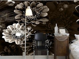 customize wallpaper for walls 3 d Bedroom Living Room Background Wall Hand drawn vintage oil painting photo wallpaper 3d