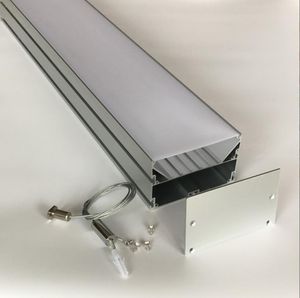 Nytt Patent Linjär Light Wide Aluminium LED-profil Tunnare LED Aluminiumsträngsprutning med PC-lock och ändkåpor och clips